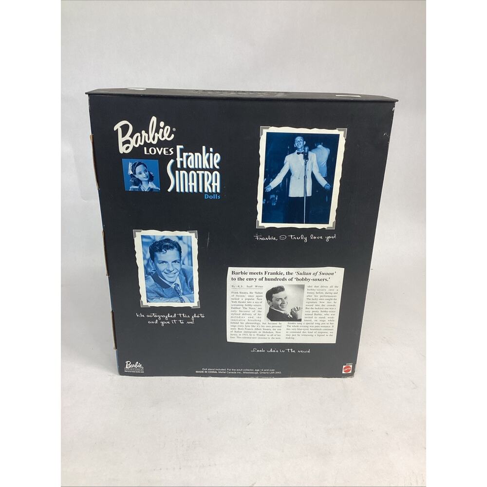 Mattel Barbie Loves Frank Sinatra Collector Edition 2-Doll Set 1999 - Picture 7 of 12